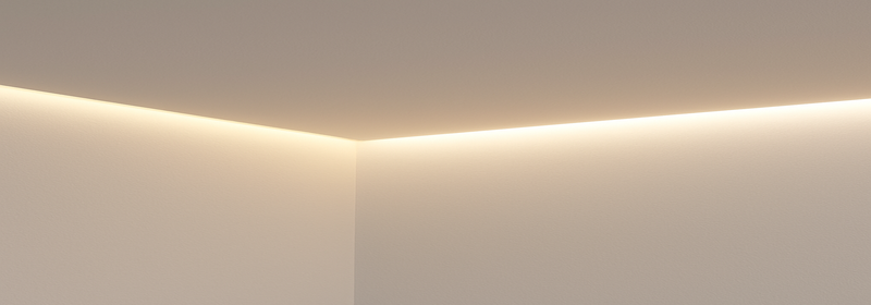 Foseados para luz indirecta